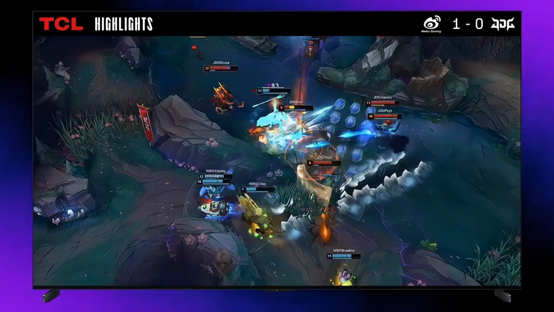 WBG轻取XL，Tian关键制胜